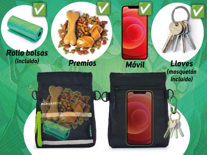 Bolsa entrenamiento perros