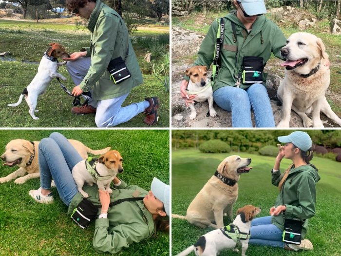 Bolsa entrenamiento perros