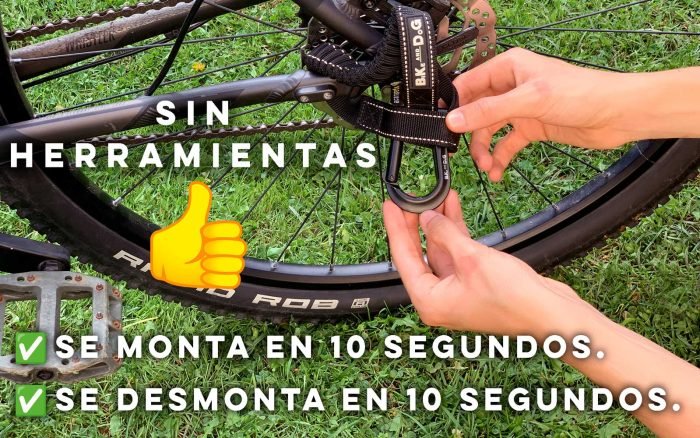 correa de perro bicicleta, sin herramientas