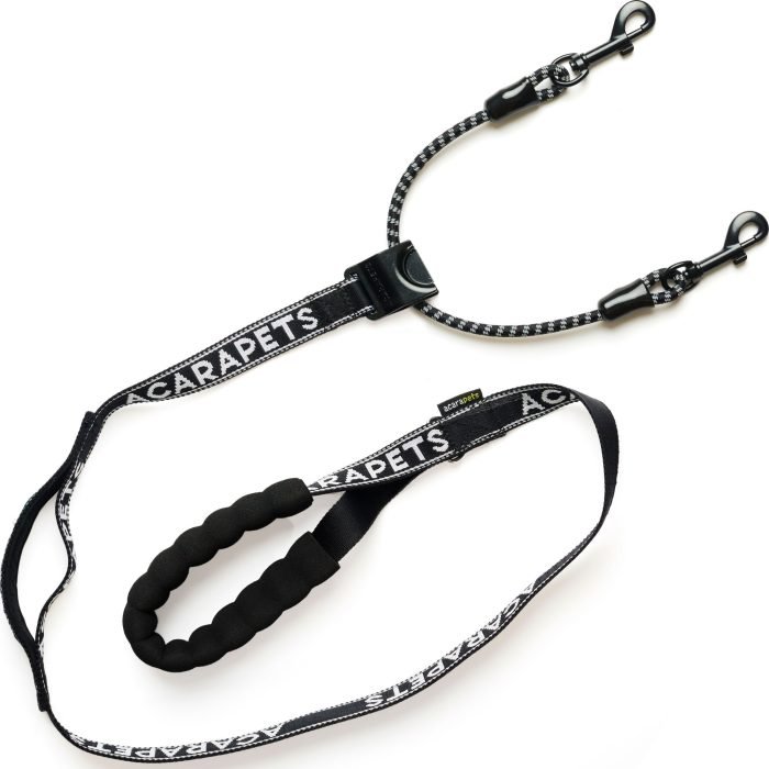 Correa Bífida para Perro | Diseño Antitirones y Reflectante